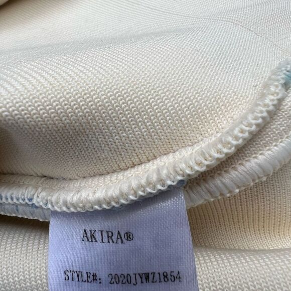 🍄AKIRA STRAP UP BANDAGE MINI DRESS Size M (AA1) - Picture 13 of 15